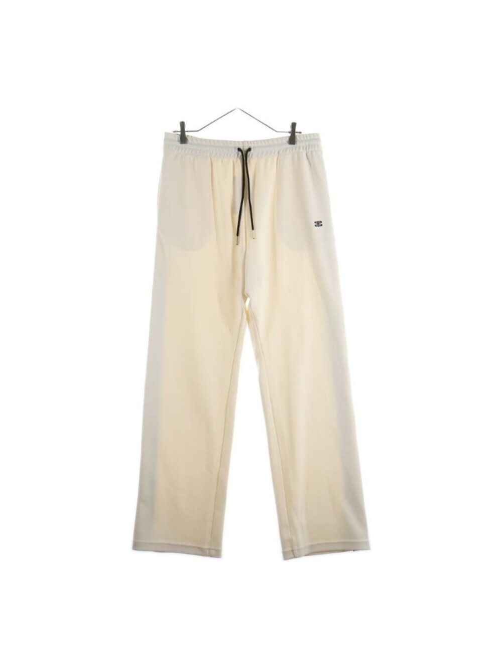 Celine Triomphe Embroidery Side Line Track Pants White